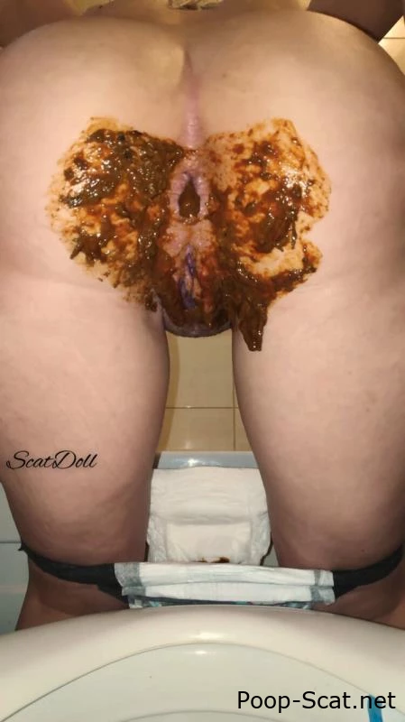 Scat Doll - Diaper Poop II - Scat Eating, Sexyscatforyou, Deliciously Shit