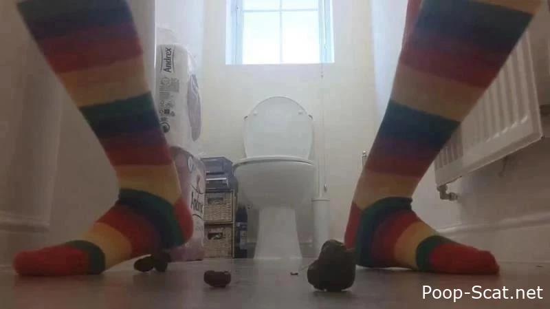 Masturbating in Panty Mess with PooGirlSofia - Penetrate Your Dirty Ass, Collection Of Shit, Colorful Scat