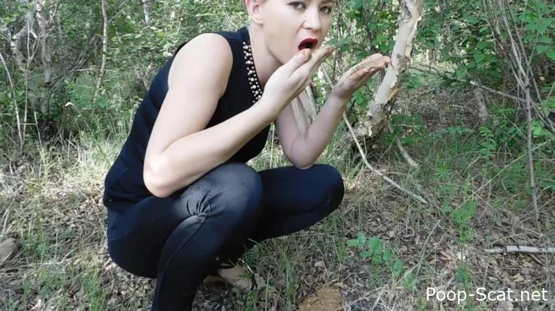 Breakfast In The Forest With Shit - ThefartbabesKatya Kass - Coprofield, Big Shit, Retro Scat Sex