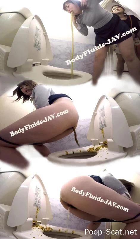 友達のトイレを使ってたわごと Toilet Scat Voyeur BFFF-236 - Lesbian Scat Domination, Scatqueens-Berlin, Scat Game