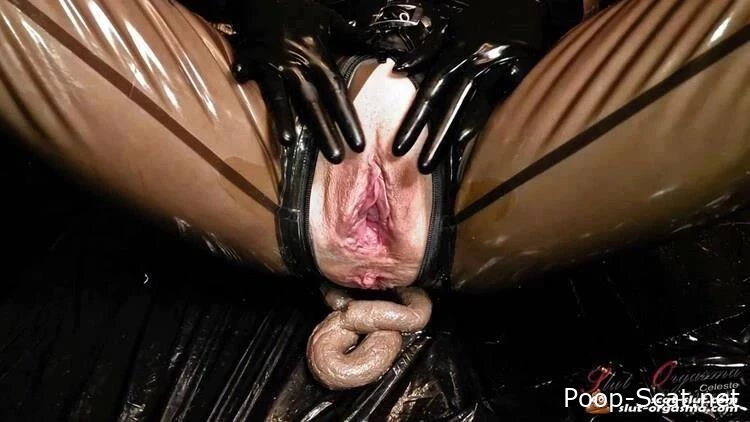 SlutOrgasma - Rubber doll in the shit heaven - Scat Pics, Desperately Shit, Repeatedly Poops