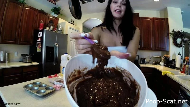 Fresh Poop Brownies - PooAlexa - Scat Girls Tube, Brought Sex And Shit, Scat Humiliation