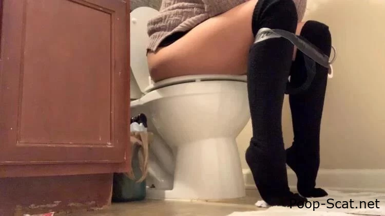 Toilet Diary Pooping Girl. P1 - Precious Calla Lilies, Dildo Masturbation Scat, Mistress Shitting