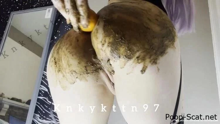 knkykttn97 Thisvid pack - Desserts With Shit, Object Anal Insertion, Brown Clot Of Shit