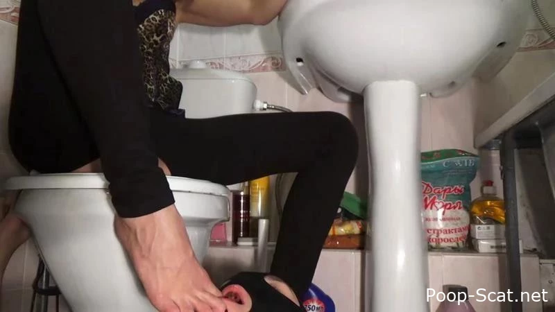 Emily scat living toilet - Mistress Emily - Playing In Shit, Scat Movie, Time Scat