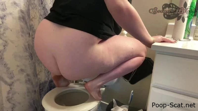 DirtyBetty - BBW Going To Bathroom On Toilet Compilation - BrianaBlack - Craves Eat Shit, Sluts Scat, Scat Super Stars