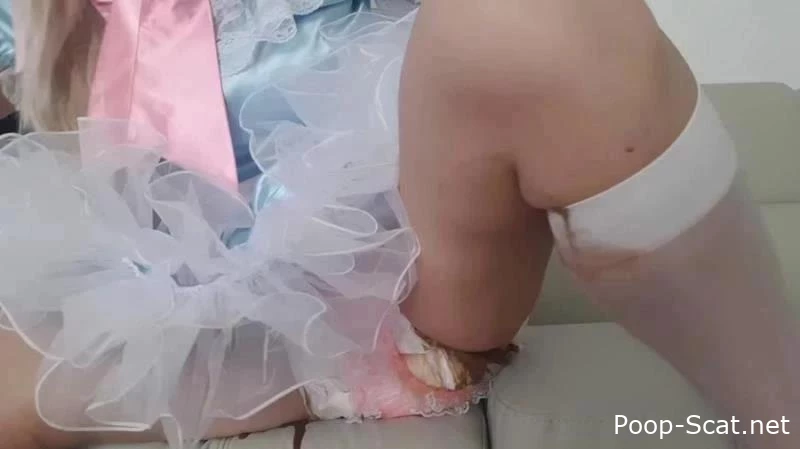 Dirty - Toddler Babygirl - Body Covered Feces, Storm In Anal, Buldge Scat